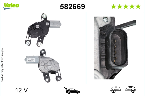 Motor stergator 582669 VALEO